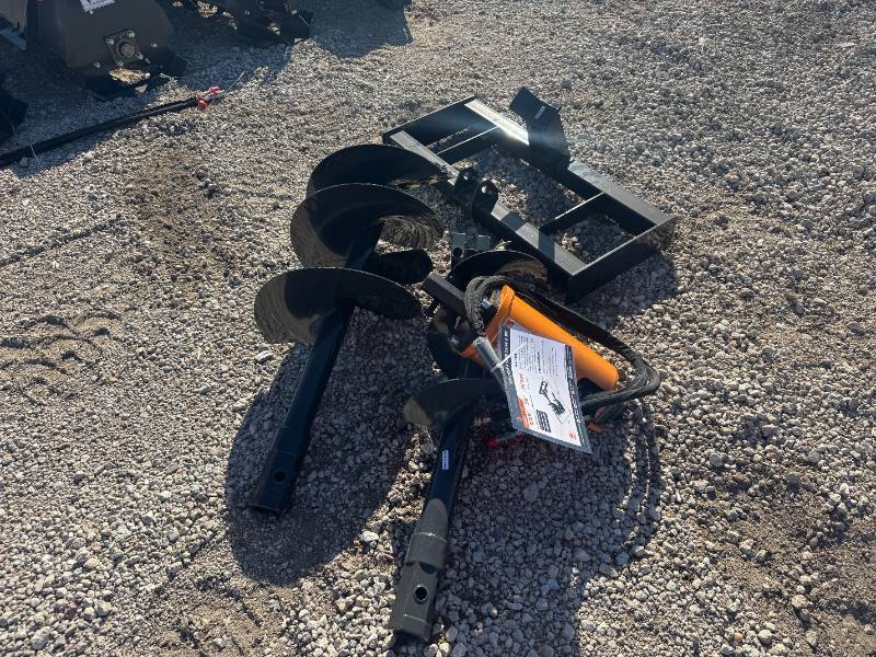 lot 20 image: Unused 2025&nbspWOLVERINE Skid Steer Auger Drive & Bit Attachment