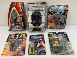 lot 13 image: Misc. STAR TREK Action Figures (New Old Stock) On Original Cards