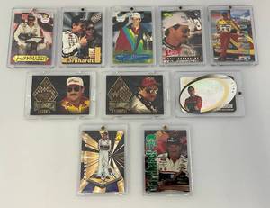 lot 17 image: Misc. NASCAR Trading Cards In  (Slabbed)