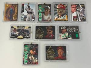 lot 20 image: Misc. NASCAR Trading Cards In  (Slabbed)