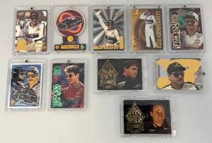 lot 21 image: Misc. NASCAR Trading Cards In  (Slabbed)