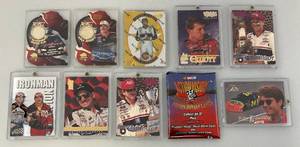 lot 22 image: Misc. NASCAR Trading Cards In  (Slabbed) And One Sealed Pack