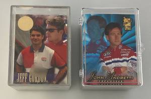 lot 24 image: Misc. Unsorted NASCAR Trading Card Sets