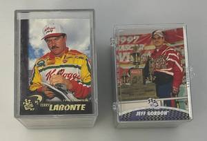 lot 26 image: Misc. Unsorted NASCAR Trading Card Sets