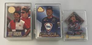 lot 27 image: Misc. Unsorted NASCAR Trading Card Sets