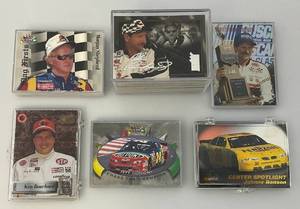lot 28 image: Misc. Unsorted NASCAR Trading Card Sets