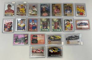 lot 34 image: Misc. Unsorted NASCAR Trading Cards (In Protective Sleeves)