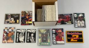 lot 40 image: Misc. Unsorted NASCAR Trading Cards