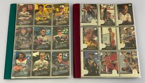 lot 45 image: Misc. Unsorted NASCAR Trading Cards In Albums