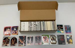 lot 89 image: Misc. Unsorted Basketball Cards