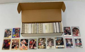 lot 99 image: Misc. Unsorted Basketball Cards