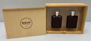 lot 102 image: EST. $150.00-$200.00 R.S.V.P. Kenneth Cole NYC After Shave And Cologne Set In Wooden Box (NIB)