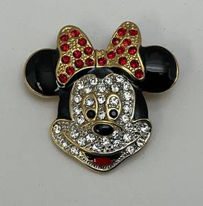 lot 104 image: Vintage Collectible DISNEY Bejeweled Minnie Mouse Brooch