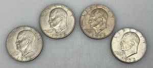 lot 124 image: 1972 (No Mint Mark) Eisenhower One US Dollar