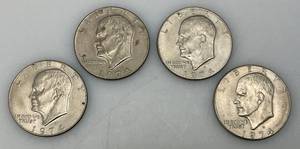 lot 136 image: 1974 (D) Eisenhower Liberty One US Dollar