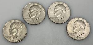lot 137 image: 1977 (No Mint Mark) Eisenhower One US Dollar