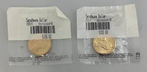 lot 142 image: 2003 Native American Sacagawea Dollar Set (P&D) (Factory Sealed)