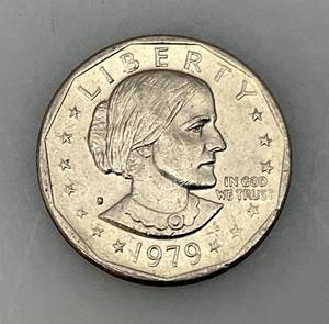 lot 144 image: 1979 S (BLOB) Susan B Anthony One Dollar Coin