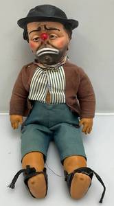 lot 230 image: 1960s-70s Emmett Kellys Willy The Clown Doll 15