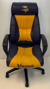lot 250 image: Vikings  Leather Office Chair