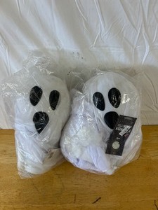 lot 66 image: (2) Hanging Ghosts Halloween Decor
