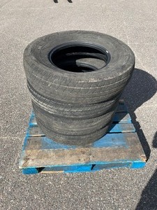 lot 17 image: SET OF 4 USED RAINER 10 PLY TIRES