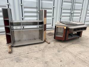 lot 131 image: Corner Prep Table