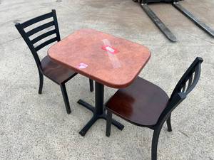 lot 449 image: Dinner Table For 2