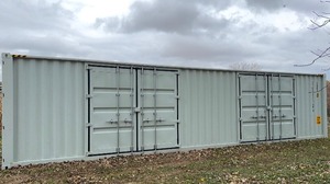 lot 3 image: ZTCU4517409  40 Ft High Cube Sea Container with 2 Sets of Wide Side Doors