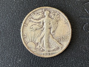 lot 47 image: 1943-S Walking Liberty Half Dollar