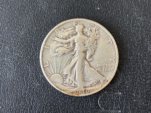 lot 55 image: 1946 Walking Liberty Half Dollar