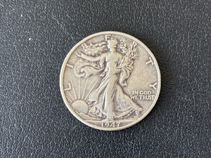 lot 59 image: 1947 Walking Liberty Half Dollar