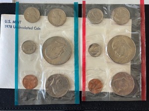 lot 61 image: 1978 P & D Mint Set