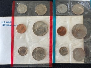 lot 62 image: 1979 P & D Mint Set