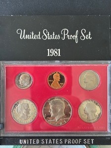 lot 21 image: 1981-S Proof Set