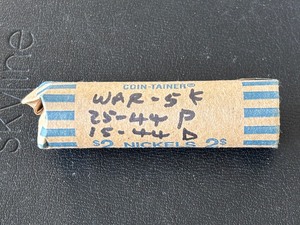 lot 29 image: War Nickel Roll