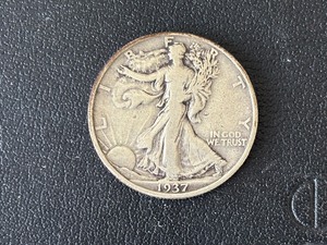 1937 Walking Liberty Half Dollar