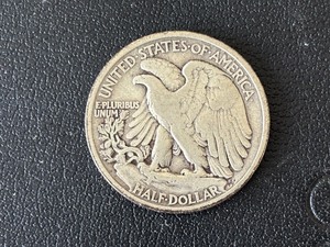 1937 Walking Liberty Half Dollar