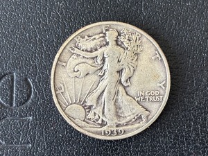 lot 36 image: 1939-S Walking Liberty Half Dollar