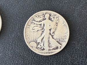 lot 37 image: 1939-D Walking Liberty Half Dollar