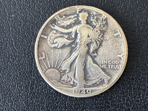 lot 38 image: 1940 Walking Liberty Half Dollar