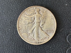 lot 43 image: 1942 Walking Liberty Half Dollar