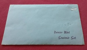 lot 33 image: 1986 Denver Mint Souvenir Set