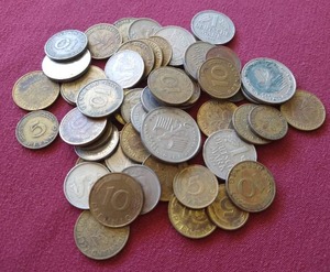 lot 49 image: Lot of Vintage German Coins
