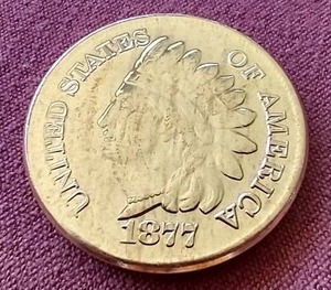 lot 53 image: Indian Penny Style 1 oz Copper Round