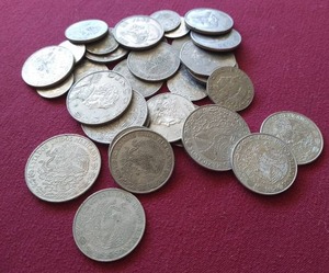 lot 73 image: Lot of Mexican Coins