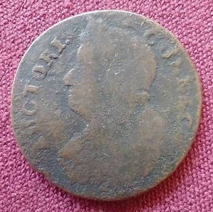 lot 77 image: 1787 Connecticut Copper Coin