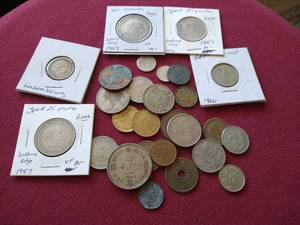 lot 83 image: Mixed Lot of Foreign Coins - Includes Third Reich