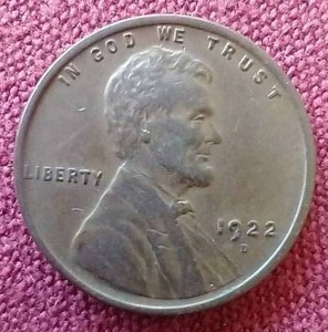 lot 88 image: 1922-D Wheat Penny