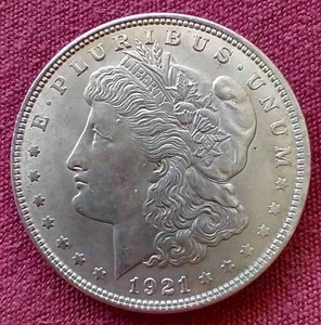 lot 93 image: 1921 Morgan Dollar